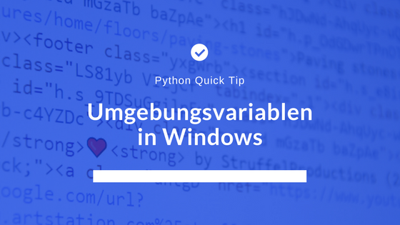 Windows Umgebungsvariablen | QuickTipps